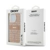 DKNY DKHMP15LHRHSEP iPhone 15 Pro6.1 różowy/pink hardcase IML Mono & Stripe MagSafe